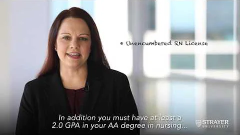 What are the admissions requirements of the BSN program? (CC)