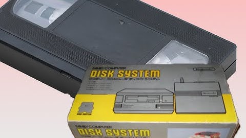 Famicom Disk System Unboxing video retro