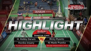 Download Lagu Robby D/Monika I (Mutiara Cardinal Bandung) VS Ricky R/Ni Made P (ISTC Kab  Sukabumi/Batur Bangli) MP3