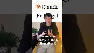 Part 1 of 4 Claude Legal Problems #legaltech #ai #lawai #latestnews