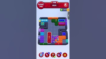 Color Block Jam Level 749 – Full Puzzle Solution (No Boosters)