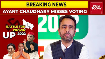 U.P Polls: RLD Chief Jayant Chaudhary Misses Voting | Breaking News