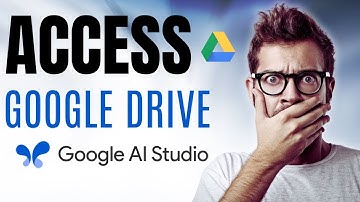 How to Access Google Drive on Google AI Studio