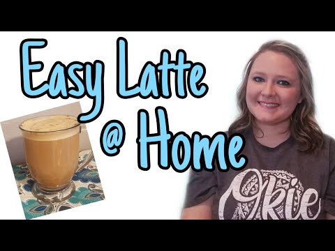 Easy Homemade Latte | VEDA 2019 Day #3