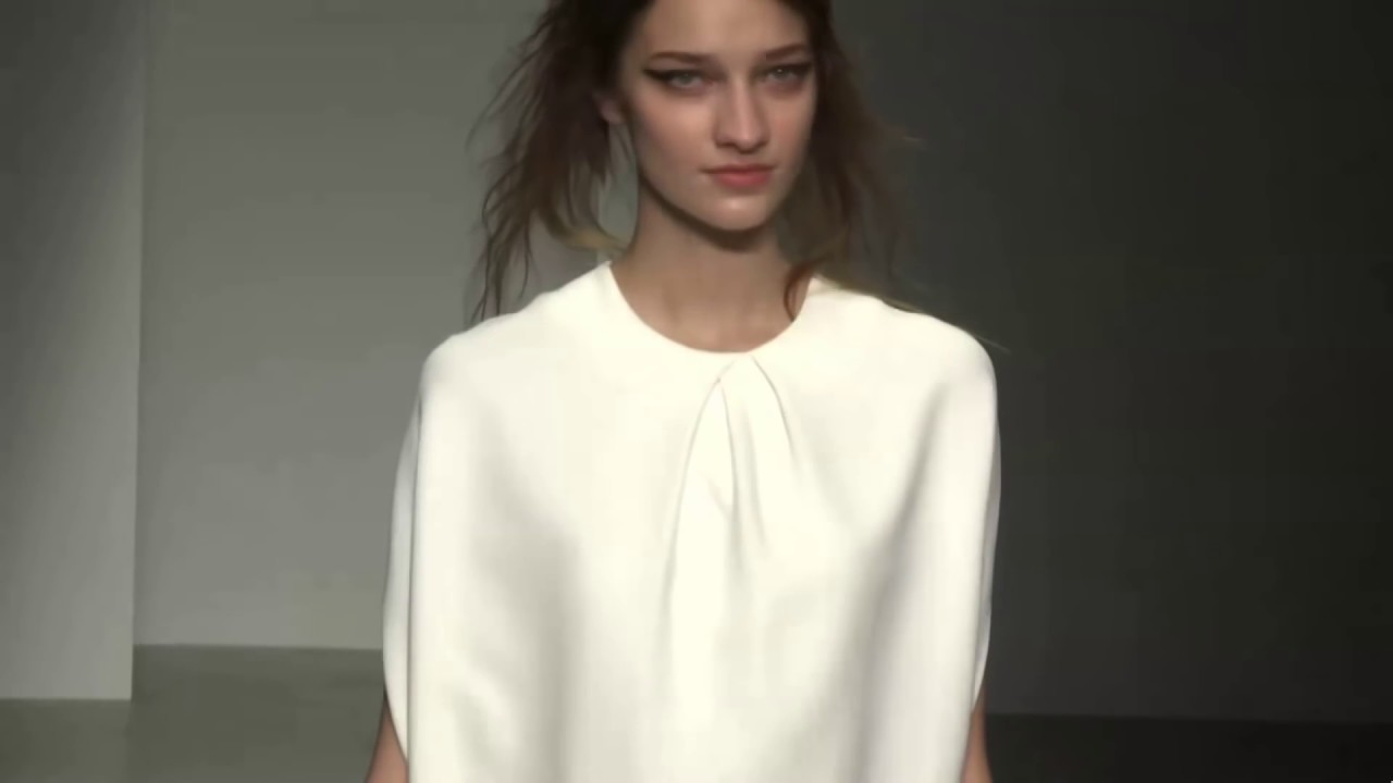 "EUDON CHOI" London Fashion Week Fall Winter 2014 2015 by Fashion Channel