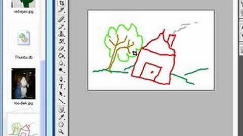 Rotate pictures in Photoshop CS3