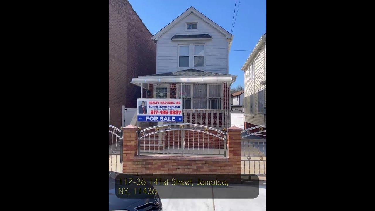 2 Family House For Sale In Jamaica Queens HOUSE FOR SALE - JAMAICA, QUEENS NEW YORK - YouTube