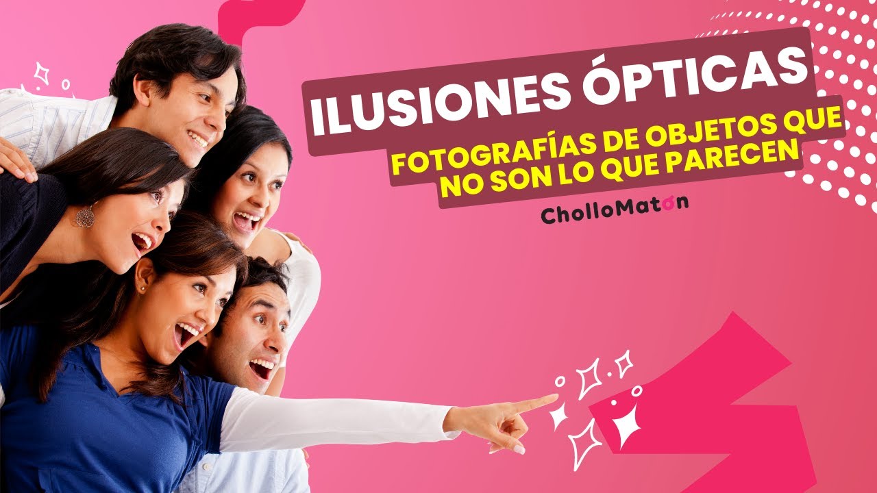 ILUSIONES ÓPTICAS. Fotos de OBJETOS que NO son lo que PARECEN