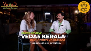 Veda5 Kerala, India – Great Review (in German) by our Guest