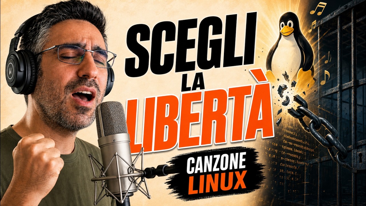 Thumbnail del video Canzone Linux: Scegli la Libertà o Rimani Prigioniero?