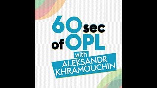 «60 seconds of OPL» | Cellist Aleksandr Khramouchin