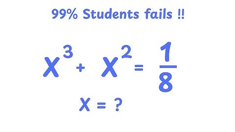 Germany | Can you solve this?| Math Olympiad 