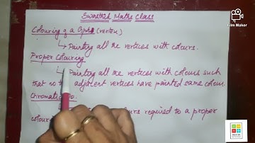 Graph Theory 74 - Colouring(vertices) of a Graph