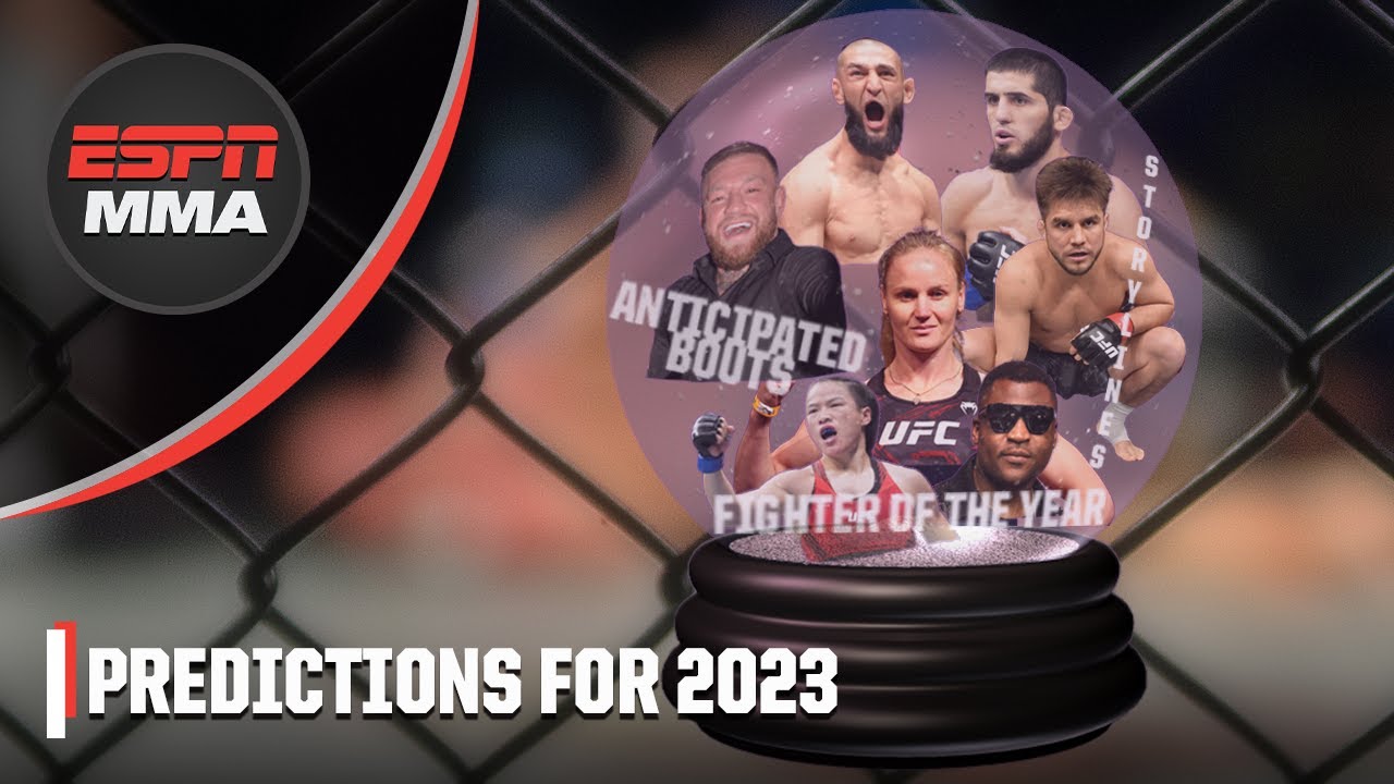 Fighter of the Year Predictions and more for 2023 ESPN MMA