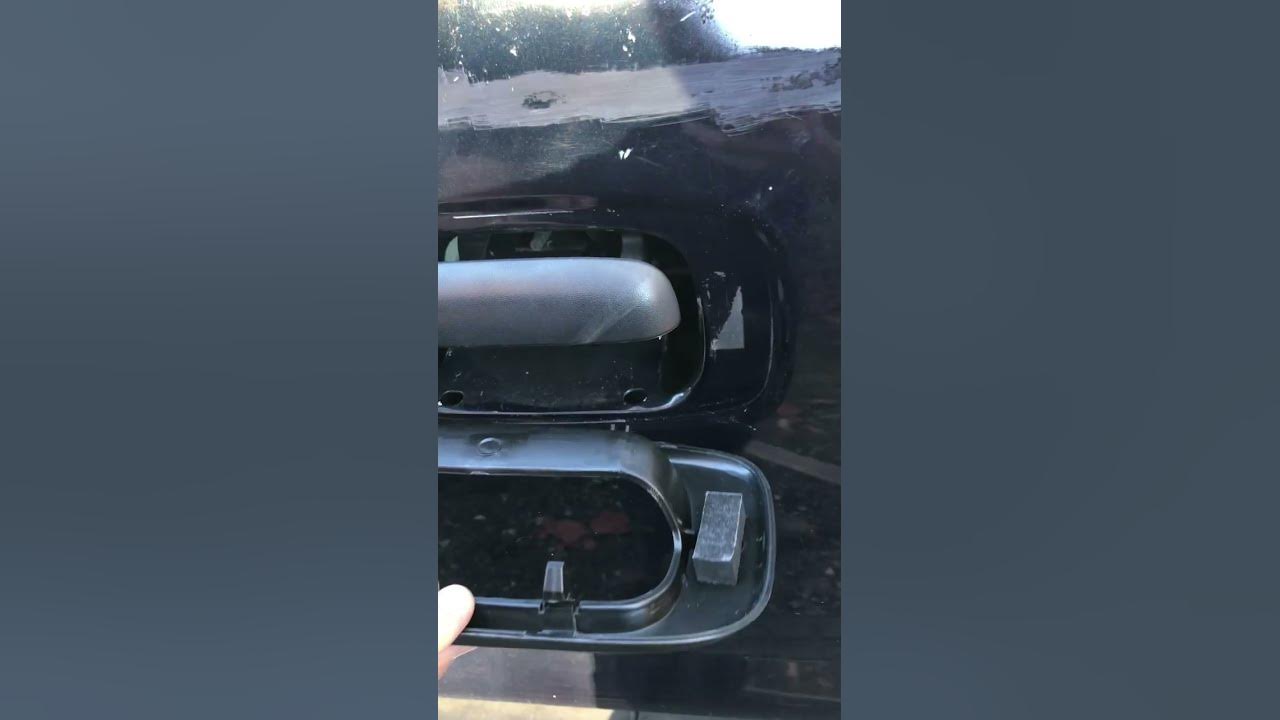 1999-2006 GMC Sierra, Tailgate Handle Bezel Installation - YouTube