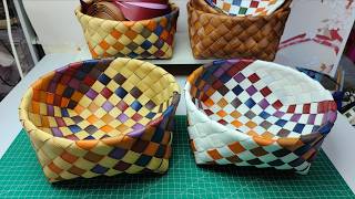 How to Make a Basket #diy #handmade