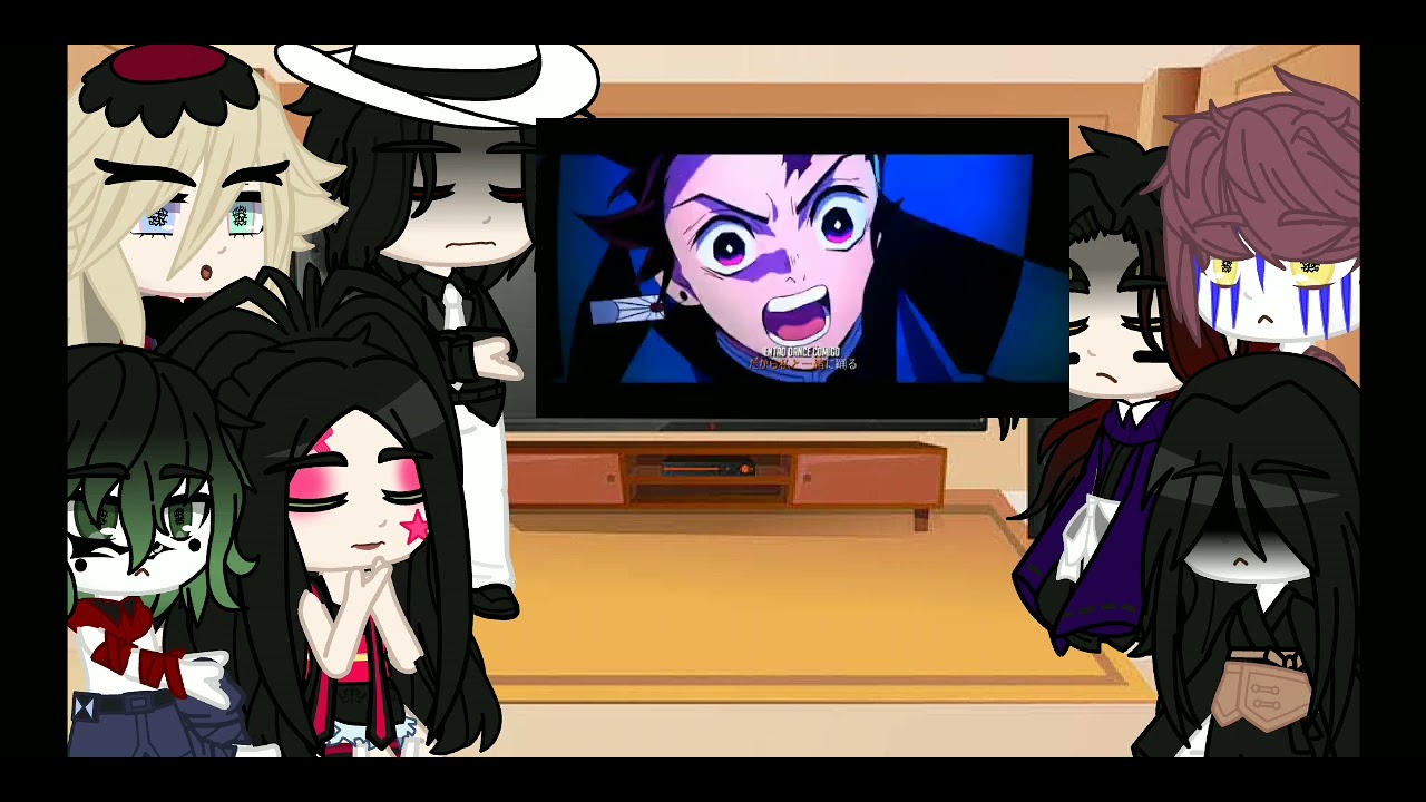 ×|Luas Superiores+Muzan reagem ao rap do Tanjiro e da Nezuko 