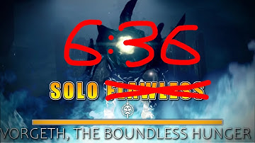 Shattered Throne Solo [6:36]  - (Ash and Iron) Speedrun