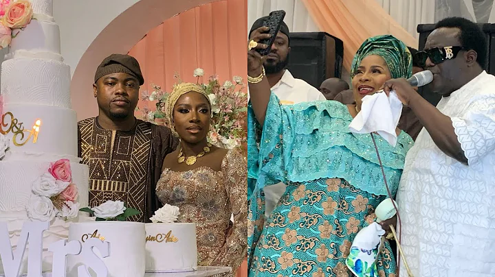 WATCH THE ARRIVAL OF KING SAHEED OSUPA AND HOW HE PERFORM ON STAGE FOR OYINDAMOLA/ADEWALE WEDDING 