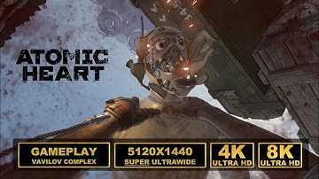 Atomic Heart: Vavilov Complex - Ultra Graphics mode - RTX4090 - Super Ultrawide