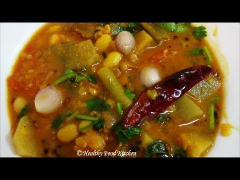 Pongal Kulambu Recipe/Mixed Vegetable Kulambu/Pongal Sambar(Kuzhambu) Tamil/Chettinad Pongal Sambar