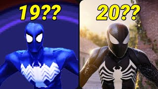 Spider-Man Symbiote Evolution
