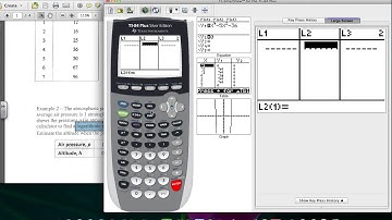 TI 84 & Exp Log Regression