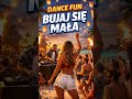BUJAJ SIĘ MAŁA 🔥 Zanzibar Beach Party 🌴 DJ + Ogień + Taniec! #bujajsie #discopolo #dancefun #party