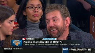 Stephen A. Smith Show | BREAKING - Owner James Dolan has been criticiz