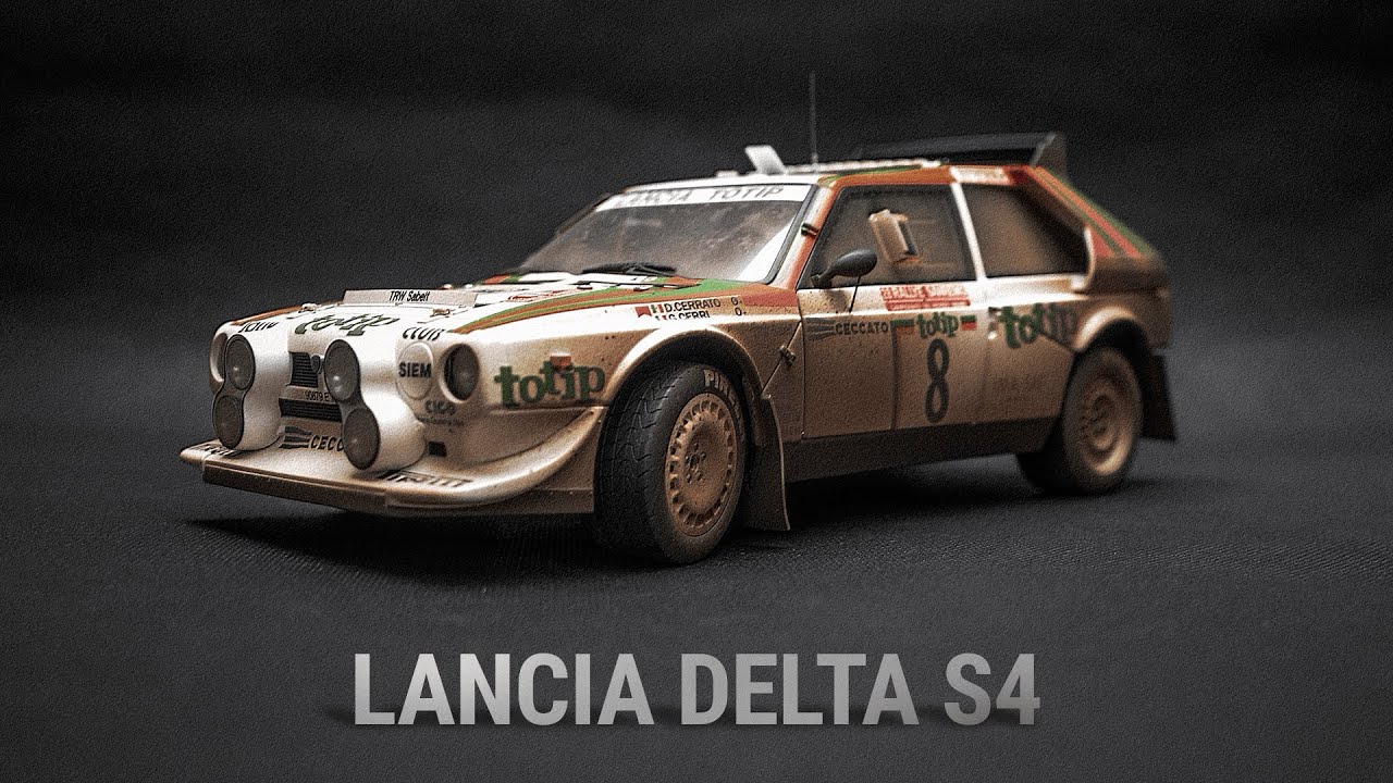 AUTOart 1:18 LANCIA DELTA S4 `1986 RALLY SANREMO - YouTube
