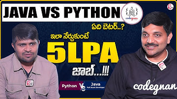 Java vs Python Full Stack || 5 LPA Starting Package? Learn These Two In-Demand Courses || SumanTV MW