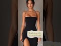 Vestido Longo Suplex Fenda na frente Trançado nas costas