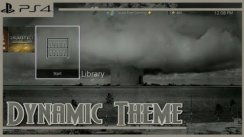 (PAID) Atomic Blast - Dynamic Theme - PS4