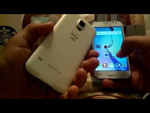 Samsung Galaxy S5 vs Samsung Galaxy core prime.