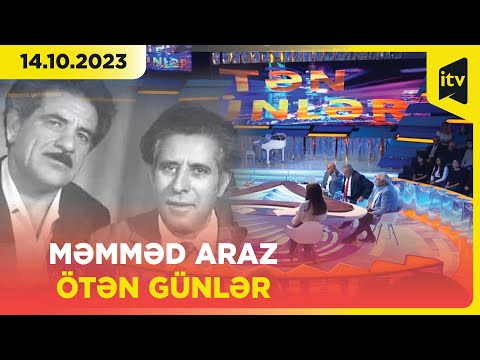 Məmməd Araz | Ötən günlər | 14.10.2023