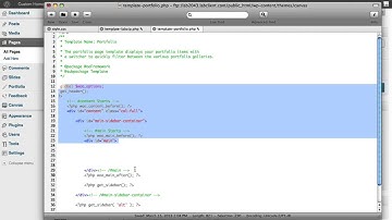Build a custom WordPress home page with custom widget areas