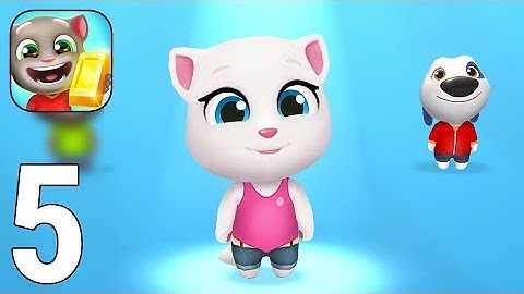 Talking Tom Gold Run Gameplay Walkthrough Part 5 - Angela[iOS/Android Games]