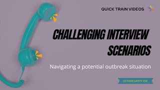 Navigating a Potential Outbreak Situation