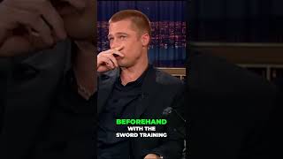 Brad Pitt talks about his preparations for Troy.