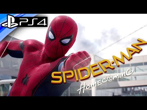charme sandhed Vælge Spider-Man Homecoming PS4 Gameplay - I'm Spider-Man! - PSVR - YouTube
