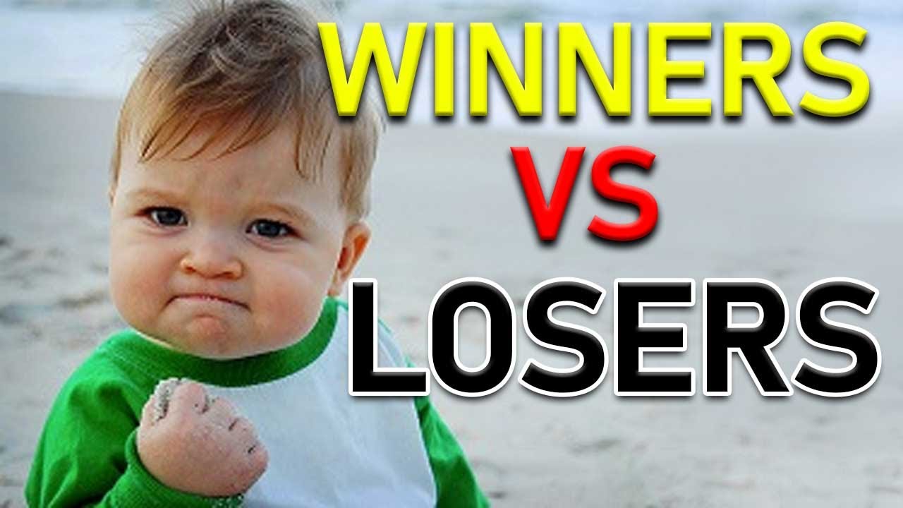 THE DIFFERENCE BETWEEN WINNERS & LOSERS