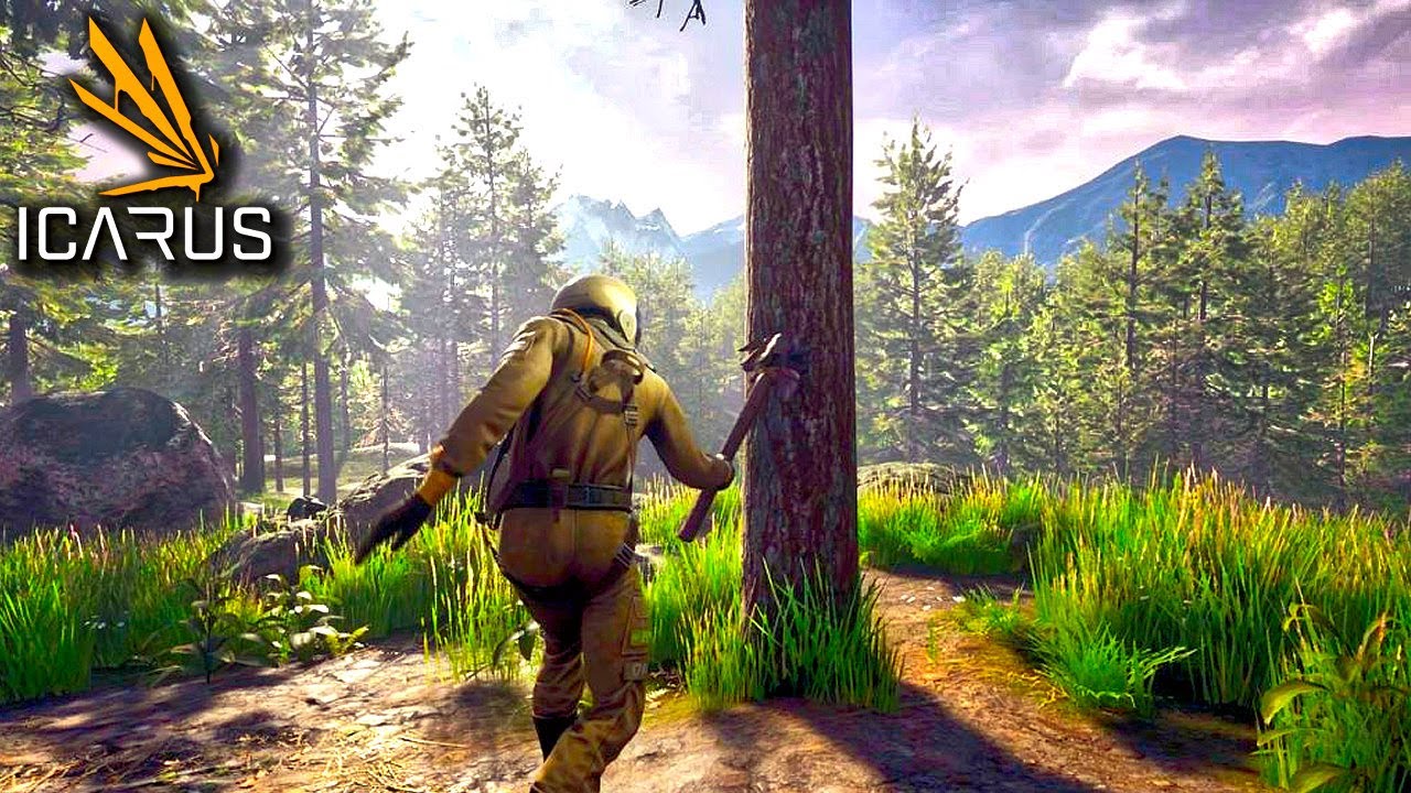 An hour with survival game Icarus: forest fires, terrifying storms, and  'freaked out' bears