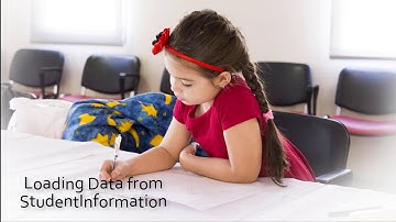 Loading Data into DataMap from ProgressBook StudentInformation