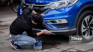 Mẹo khắc phục vết xước sơn nhỏ trên xe ô tô |TINXE.VN|