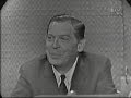 What's My Line? - A man runs onstage - Milton Berle; Eamonn Andrews [panel] (May 10, 1959)