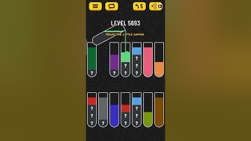 Water sort puzzle level 5693