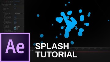 Easy After Effects SPLASH ANIMATION Tutorial | After Effects Tutorial