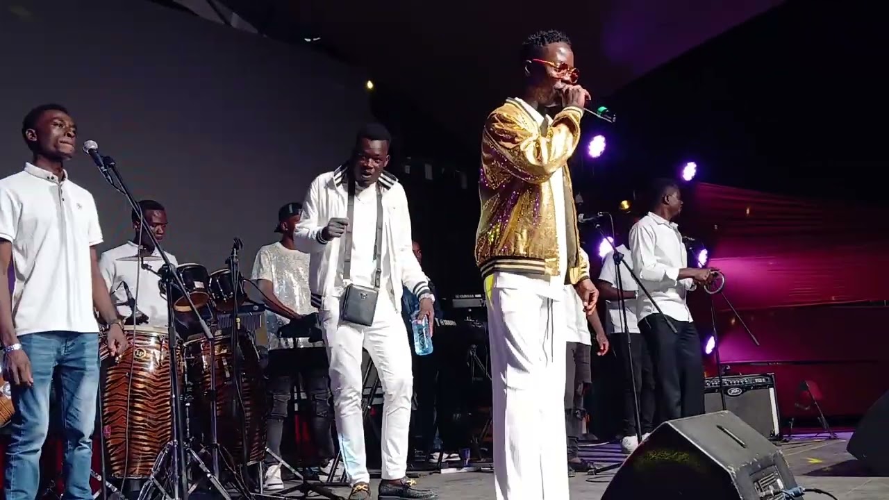 Javan Mc ajudo nyar siaya performance at musa jakadalla album launch 