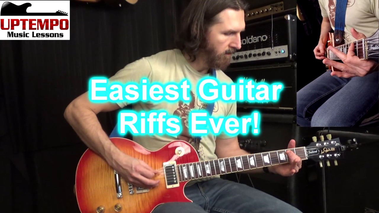 Easiest Guitar Riffs Ever! YouTube