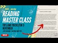 Live IELTS reading class ielts reading tips and tricks IELTS exam prediction for 9 November 2023